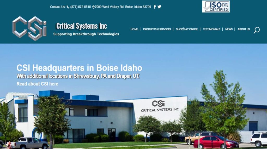 Critical Systems, Inc.