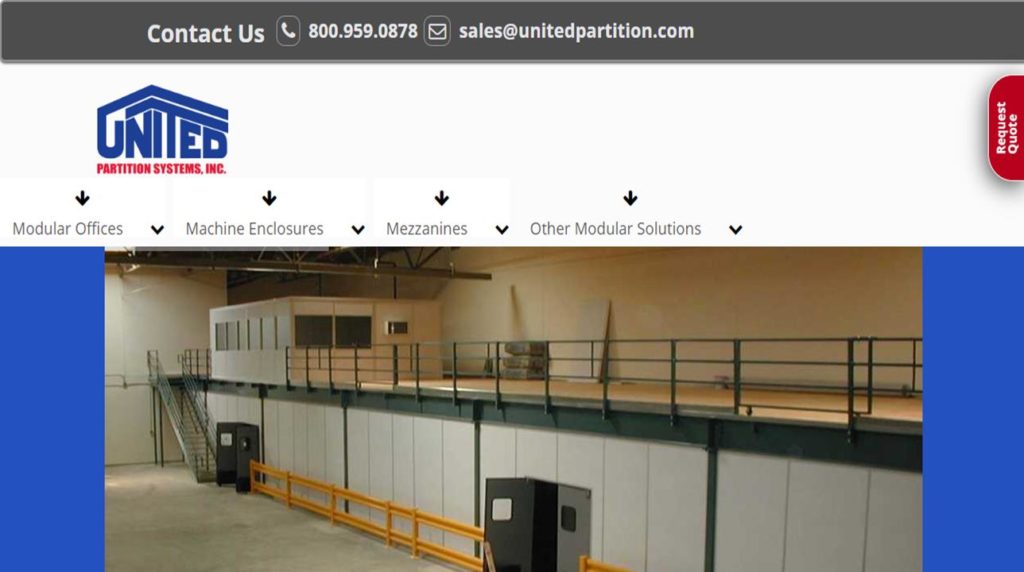 United Partition Systems, Inc. Clean Room Manufacturers