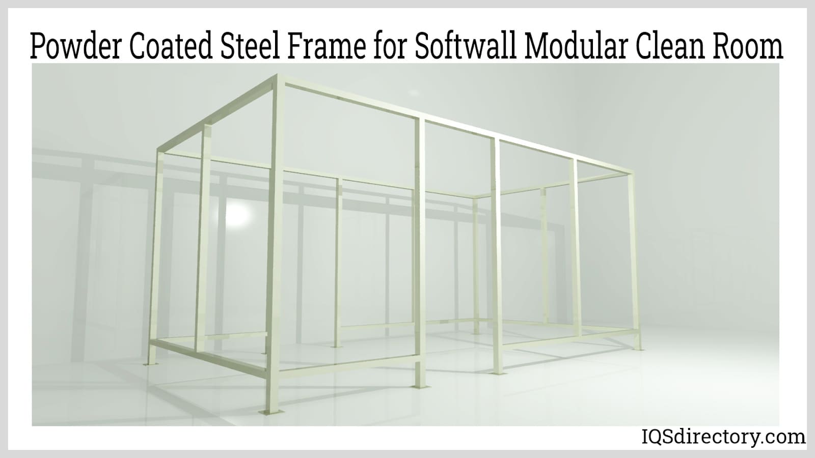 powder coated steel frame