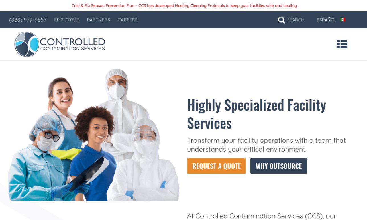 Controlled Contamination Services, LLC